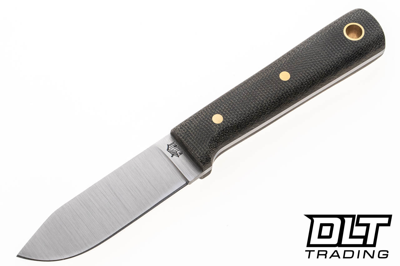 LT Wright | Maverick Colt A2 - Flat Ground - Green Micarta - Matte