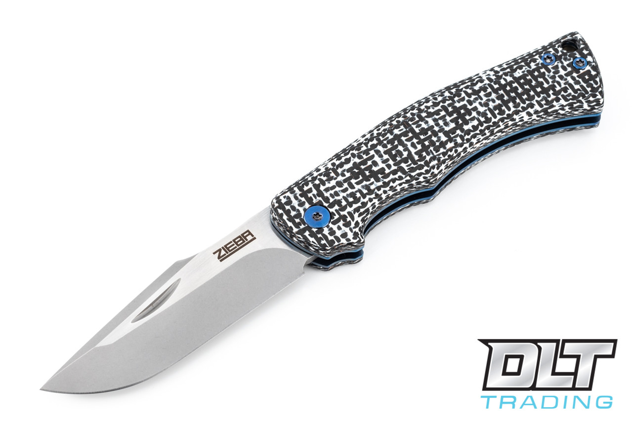 Zieba Heritage Slipjoint Cookie Carbon Fiber