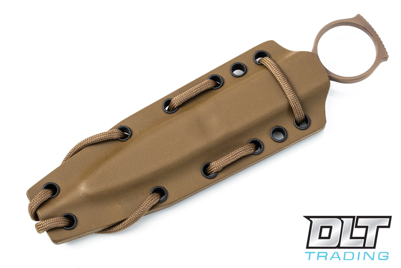 Spartan Blades CQB Tool, FDE Blade, Tan Kydex Sheath