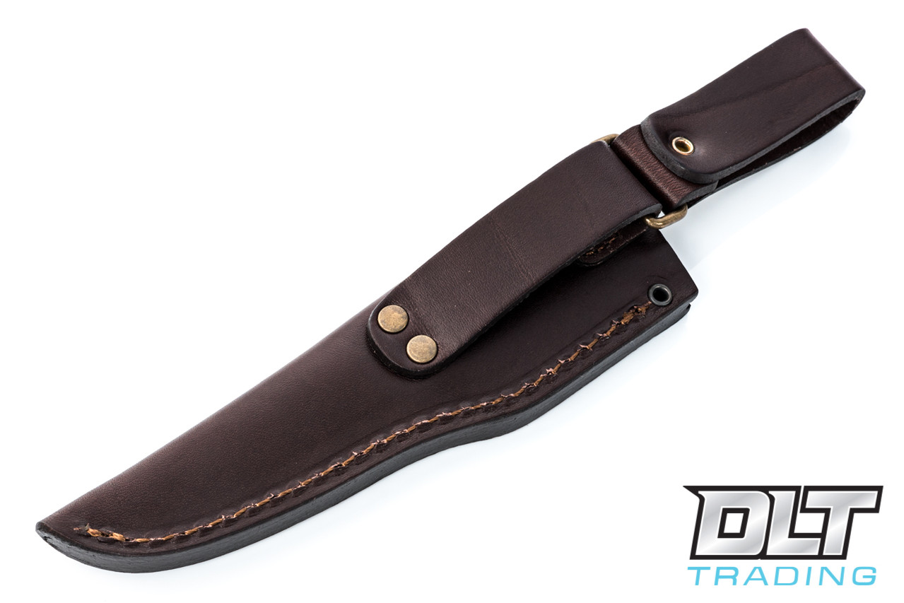 BRISA | Trapper 95 - Flat Ground - Green Micarta