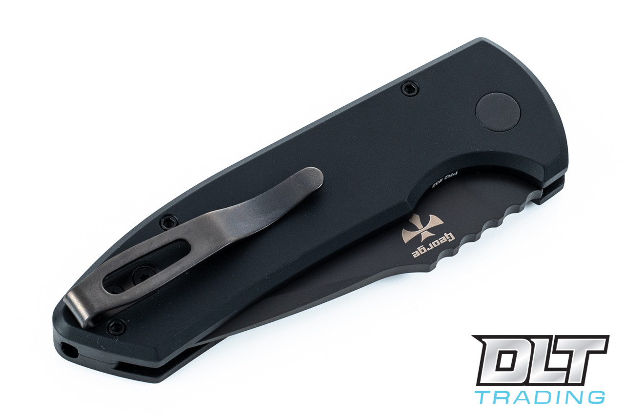 Pro-Tech SBR - Black Handle - Black Blade - DLT Trading