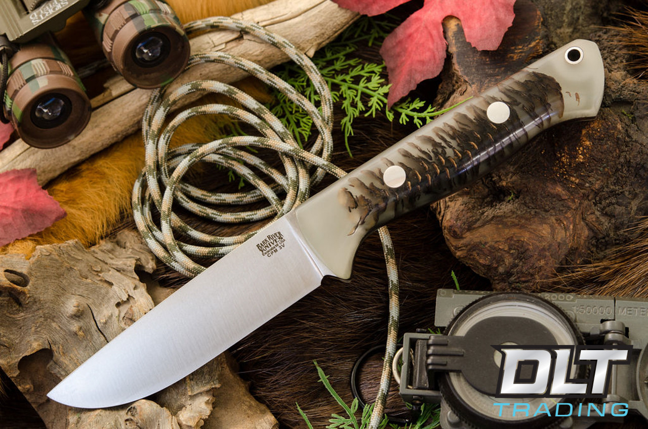 Bark River Knives | Bravo 1 3V LT Hunter - Glow in the Dark Pinecone