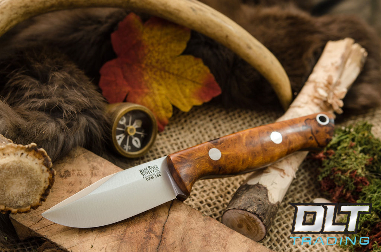 Bark River Knives | Bravo Sentry CPM-154 - Desert Ironwood Burl