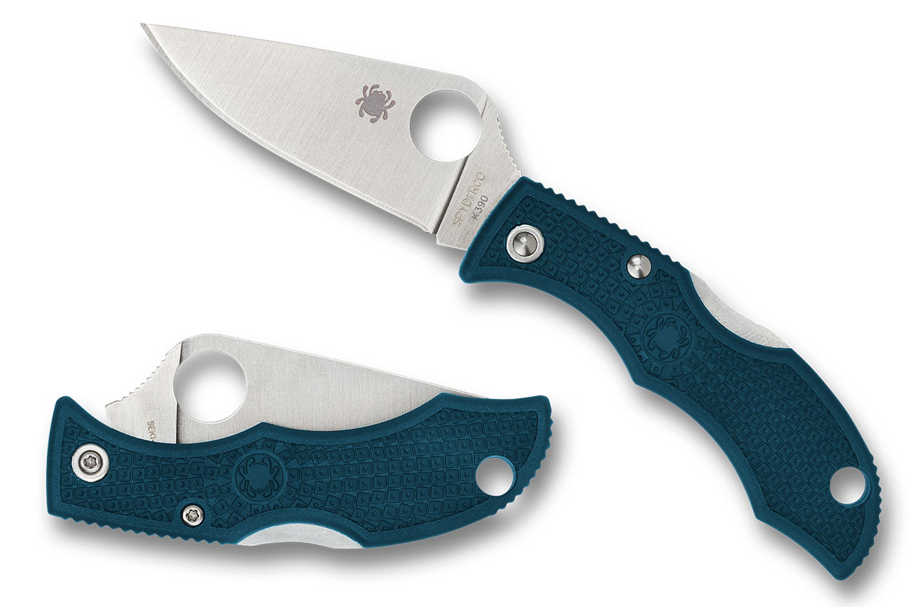 Spyderco LFP3K390 Ladybug - Blue FRN - K390 Blade