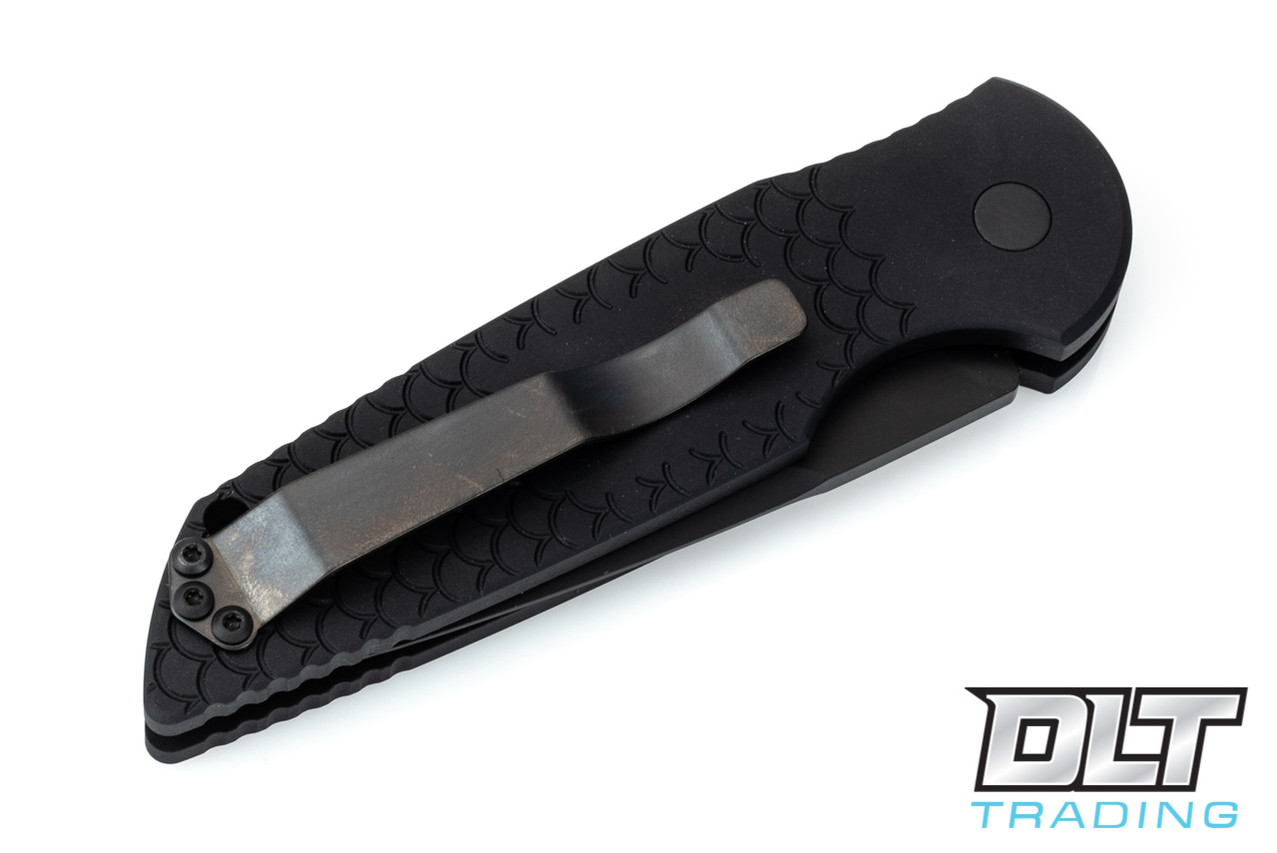 Pro-Tech TR-3 Operator - Black Handle - Black Blade - DLT Trading