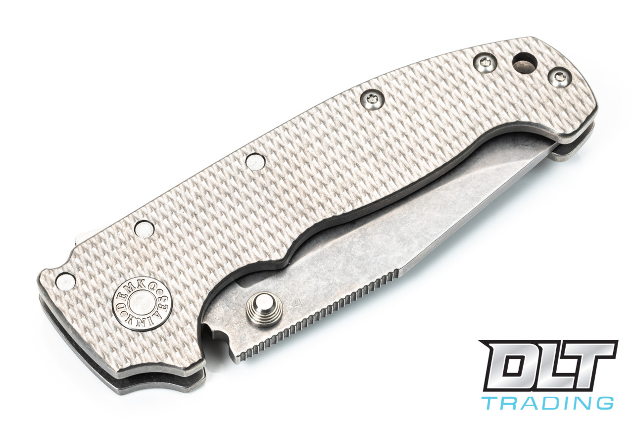 Demko MG AD20 3V - Clip Point - Titanium