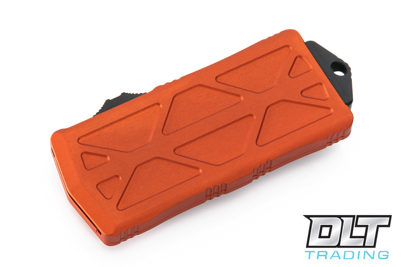 Microtech 157-2OR Exocet - Orange Handle - Black Blade - DLT Trading