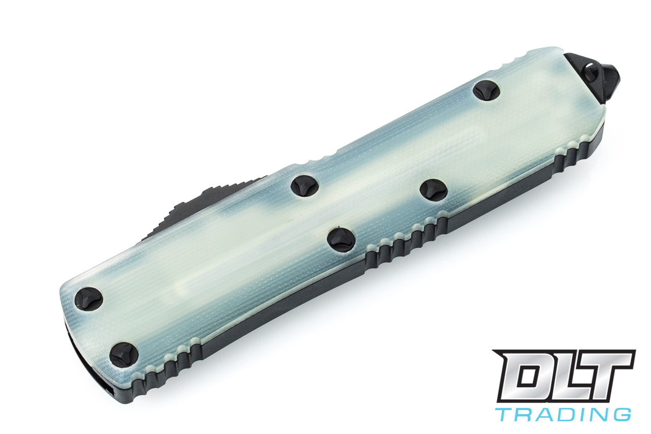 Microtech UTX-85 D/E - Jade Green G-10 - Black Blade - Signature