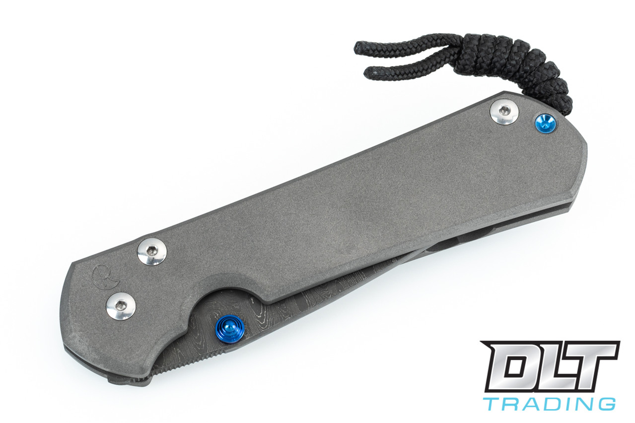 Chris Reeve Large Sebenza 31, Ladder Damascus Blade