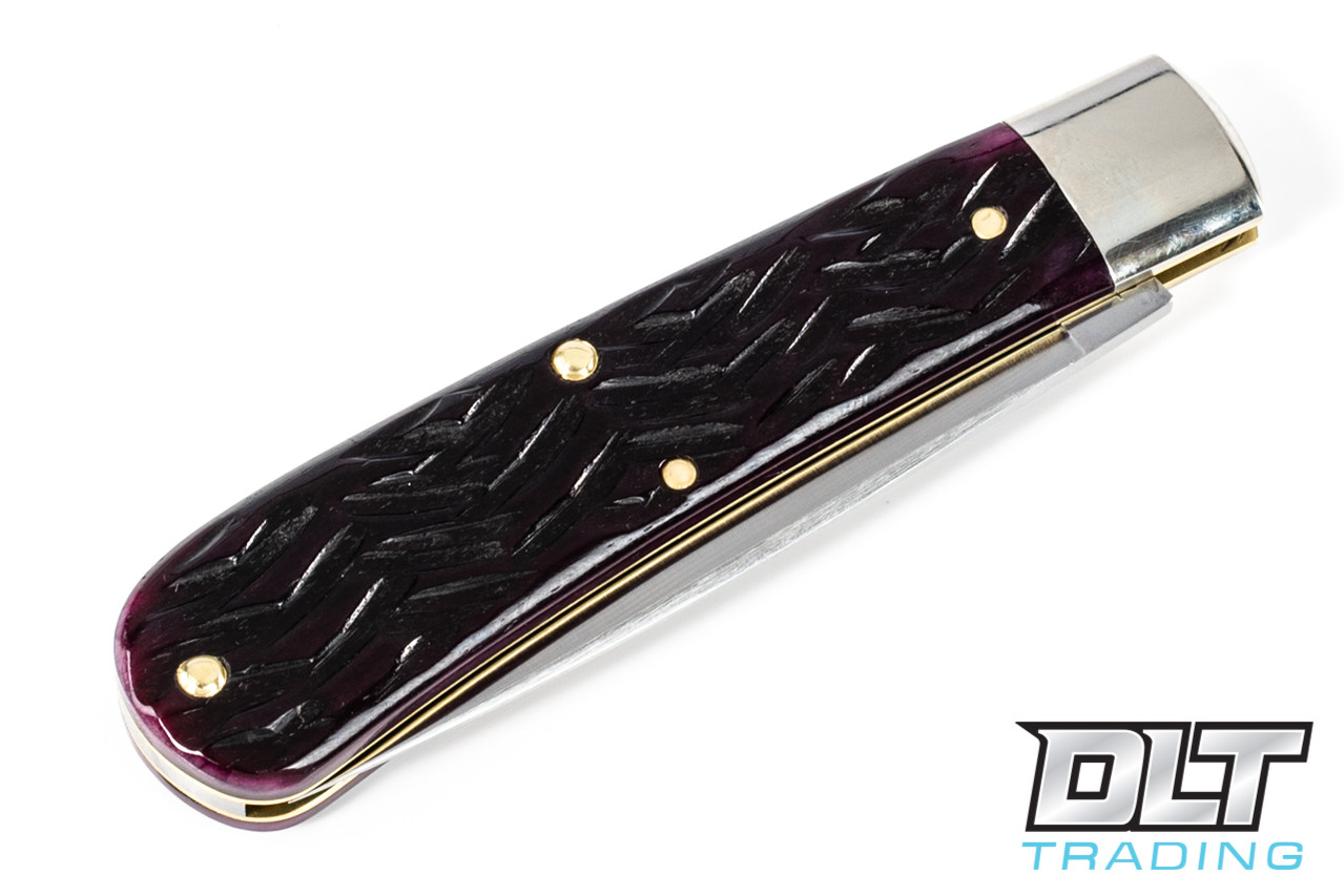 Great Eastern | Tidioute - #74 Mustang - Black Plum Jigged Bone