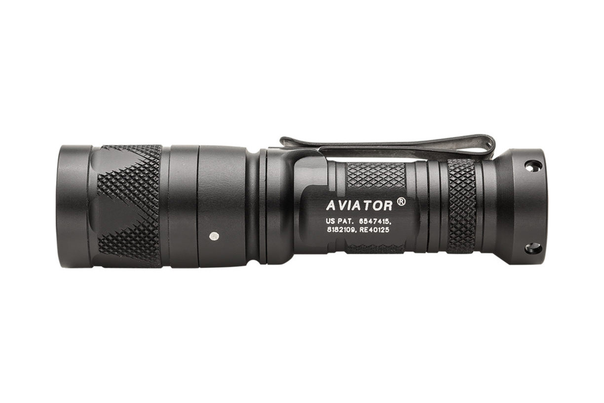 個人装備 SUREFIRE A2 AVIATOR WHITE SureFire Aviator - White & Red LED - DLT Trading