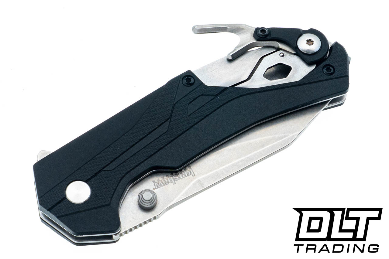 Kershaw-8655-Drivetrain-D2-Rescue-Seatbelt Cutter, Glass-Breaker