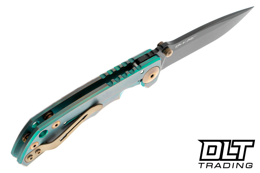 Spartan Harsey Folder, Black Blade, Warthog Engraving