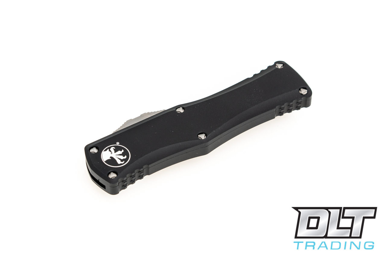 Microtech 702-10 Hera D/E - Black Handle - Stonewashed Blade - DLT