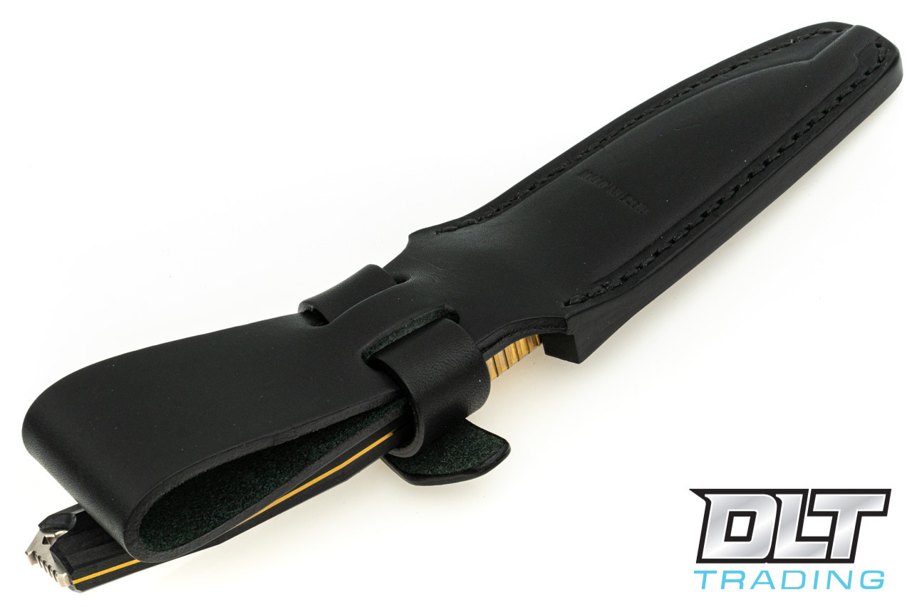 Rockstead Ritsu - Polished Blade - Bronze Guard - Micarta Handle