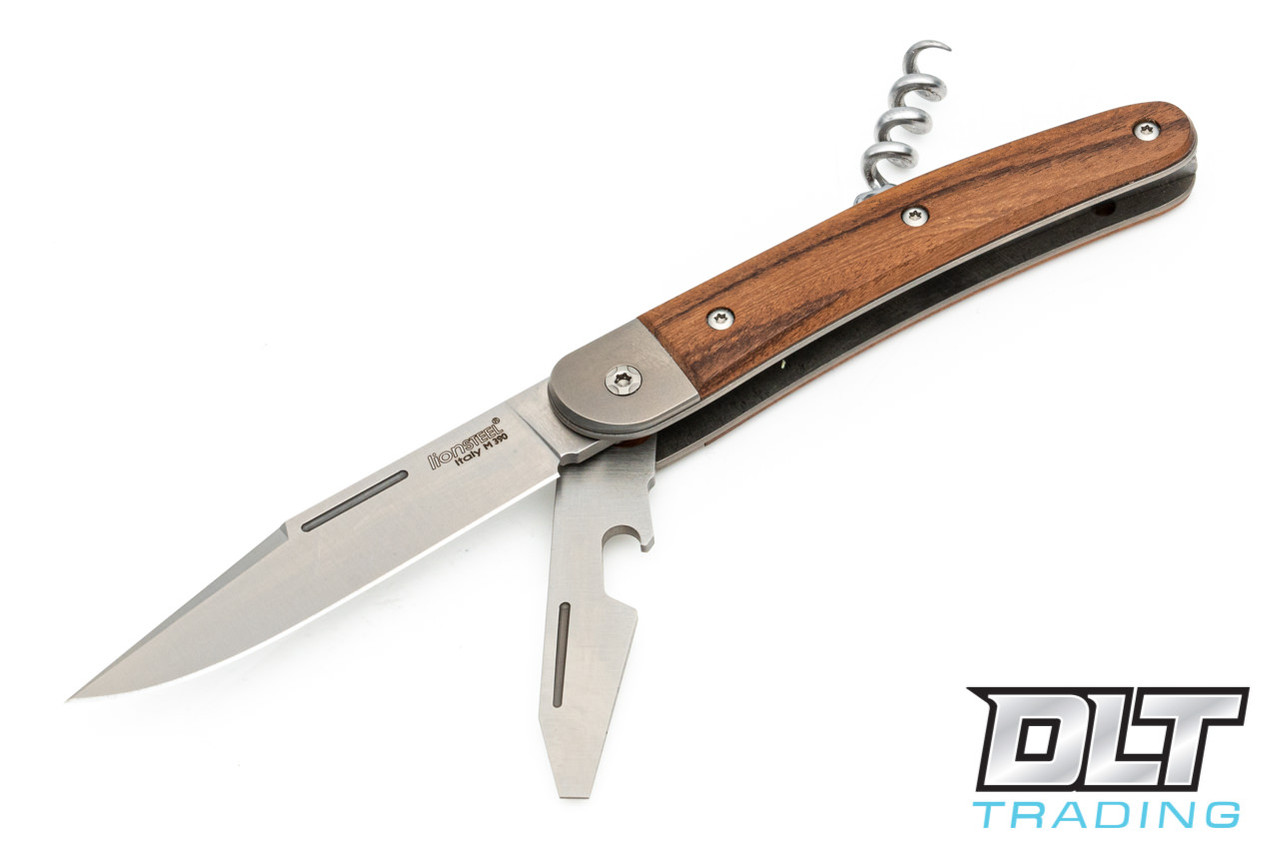 LionSteel Jack JK3 - Santos Wood - Clip Point - DLT Trading