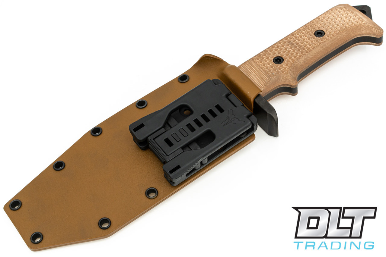 Medford USMC Raider - Black PVD S35VN Blade - Coyote G-10 - Coyote