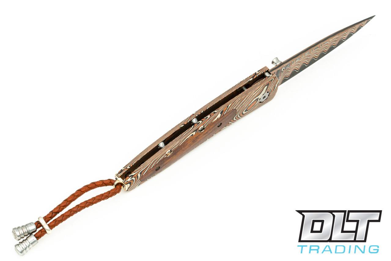 William Henry B10 Lancet Acoma - Twist Mokume - Desert Ironwood