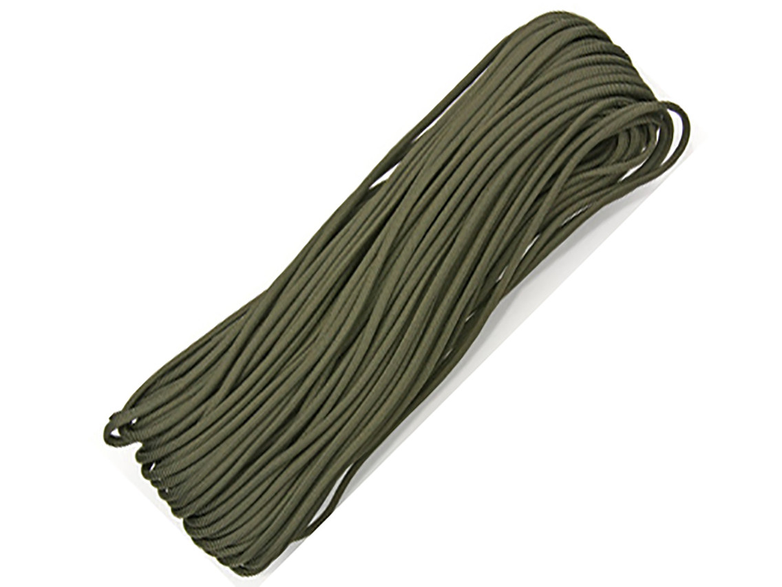 Bobina Da 305 Metri Di Corda Paracadute 7 Fili - Oliva E Muschio - Resistente E Versatile Per Outdoor E Fai-da-te