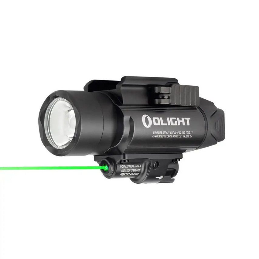 OLIGHT BALDR RL LED＋グリーンレーザー タクティカルライト Olight Baldr Pro - Black - Green Laser - DLT Trading
