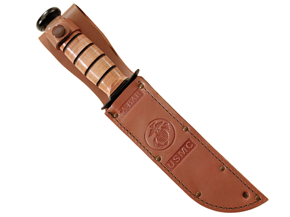 Ka Bar USMC Fighting Knife for Sale | Serrated Tanto Knife