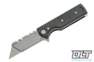 Chaves C.H.U.B. Flipper - Black Canvas Micarta