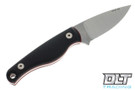 Creely Blades PG Mako 3V - Black G-10 - Red Liners