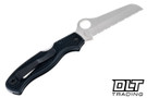 Spyderco Atlantic Salt - Black Fully Serrated