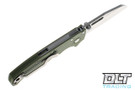 Demko AD20.5 - Slotted Shark Foot - OD Green Grivory