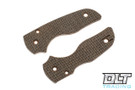 RGT Spyderco Lil' Native Scale Set - Natural Burlap Micarta