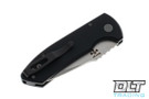 Pro-Tech SBR - Black Handle - Machined Texture - Two Tone Blade