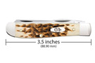 Case Mini Trapper Amber Bone