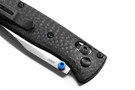Benchmade 533-3 Mini Bugout with Carbon Fiber handles and satin s90v blade.