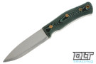Casstrom No 10 Swedish Forest Knife - Scandi - 14C28N Blade - Green Micarta