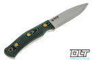 Casstrom No 10 Swedish Forest Knife - Scandi - 14C28N Blade - Green Micarta