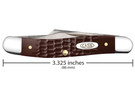 Case Medium Stockman Brown Delrin