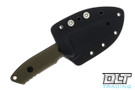 Pro-Tech SBR Fixed Blade - Green G-10 Handle - Black Blade - Kydex Sheath