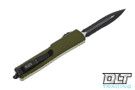 Microtech 147-2OD UTX-70 D/E - OD Green Handle - Black Blade