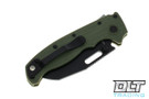 Demko AD20.5 - Slotted Shark Foot - OD Green Grivory - Black Blade