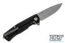 LionSteel Myto Black Aluminum - Stonewashed Blade