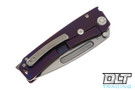 Medford Marauder H Tanto - Tumbled S90V - Violet Anodized Titanium