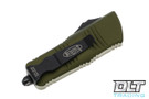 Microtech 238-1OD Mini Troodon D/E - OD Green Handle - Black Blade