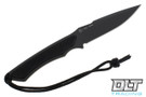 Spartan Blades Phrike - Black MagnaCut Blade - Black G-10 - Black Kydex