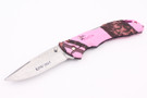 Buck 286 Bantam BHW - Pink Mossy Oak Camo