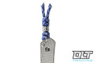 Chris Reeve Bucky Blue Lanyard with Silver Dot Bead - Large Sebenza & Umnumzaan