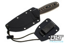 ESEE 3 - Dark Earth Blade - 3D Coyote & Black G-10 - Black Sheath