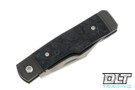 Jack Wolf Knives Sharpshooter Jack - Blue Dark Matter Fat Carbon