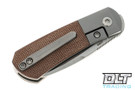 Pena X Series - Micro Apache - Brown Micarta