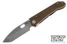 Medford 187 DPT - Tumbled S90V - Bronze Anodized Titanium