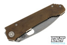 Medford 187 DPT - Tumbled S90V - Bronze Anodized Titanium